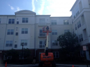 Light industrial pressure washing